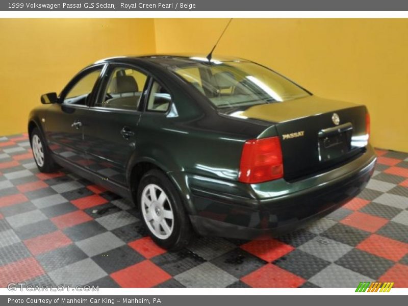Royal Green Pearl / Beige 1999 Volkswagen Passat GLS Sedan