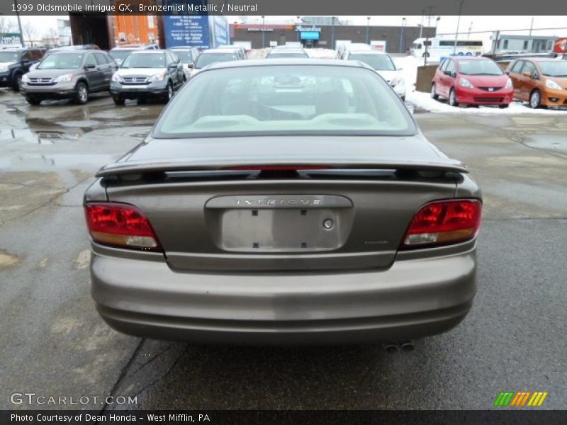 Bronzemist Metallic / Neutral 1999 Oldsmobile Intrigue GX