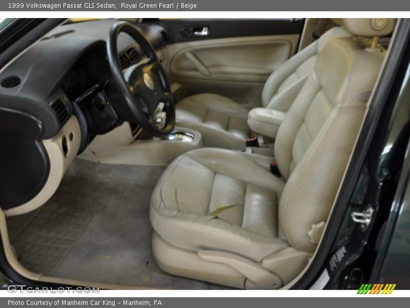 Royal Green Pearl / Beige 1999 Volkswagen Passat GLS Sedan