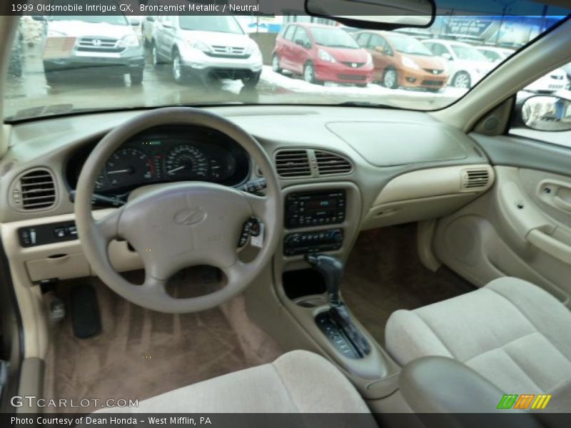 Neutral Interior - 1999 Intrigue GX 