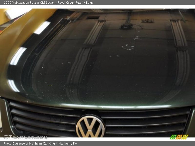 Royal Green Pearl / Beige 1999 Volkswagen Passat GLS Sedan