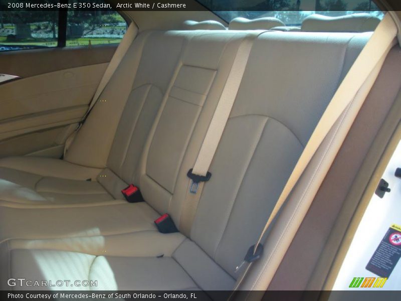 Arctic White / Cashmere 2008 Mercedes-Benz E 350 Sedan