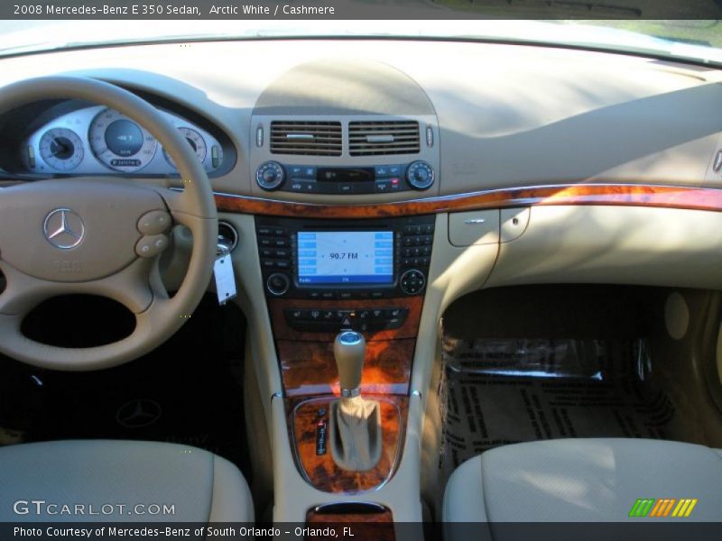 Arctic White / Cashmere 2008 Mercedes-Benz E 350 Sedan