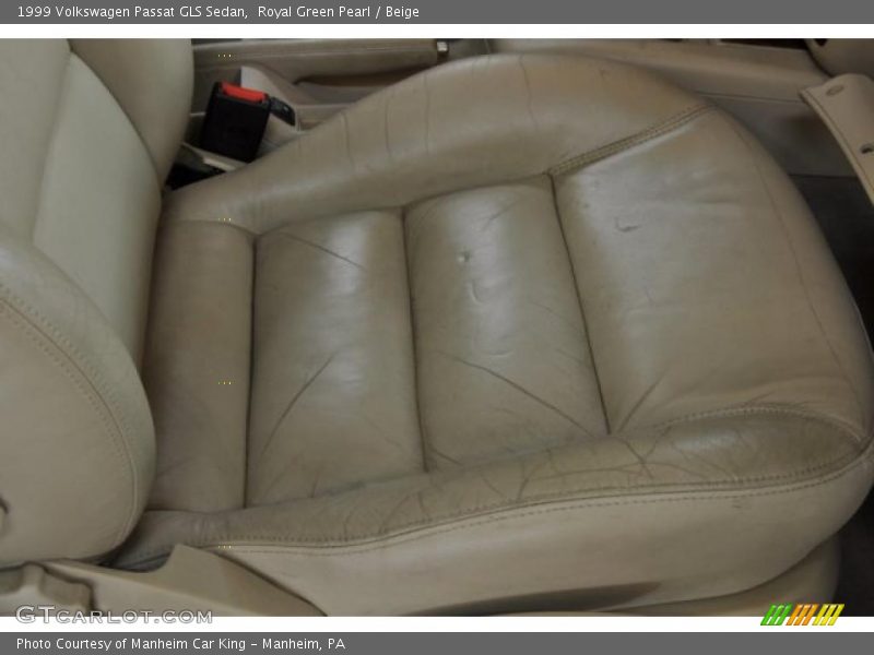 Royal Green Pearl / Beige 1999 Volkswagen Passat GLS Sedan