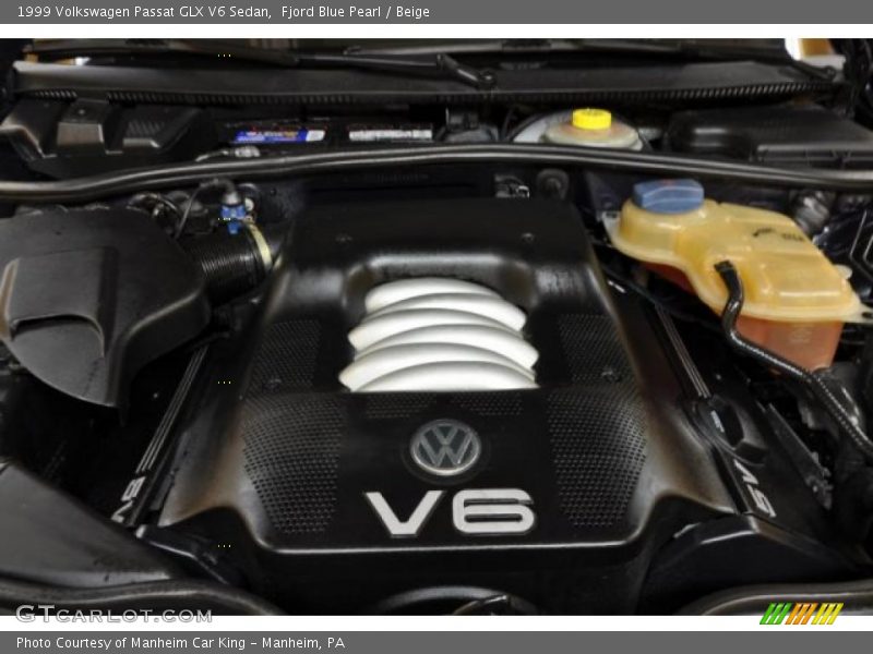 Fjord Blue Pearl / Beige 1999 Volkswagen Passat GLX V6 Sedan