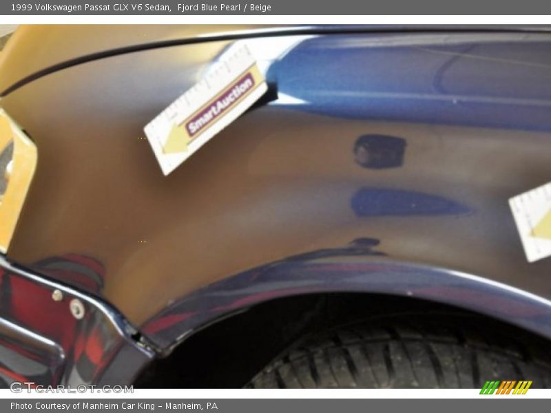 Fjord Blue Pearl / Beige 1999 Volkswagen Passat GLX V6 Sedan