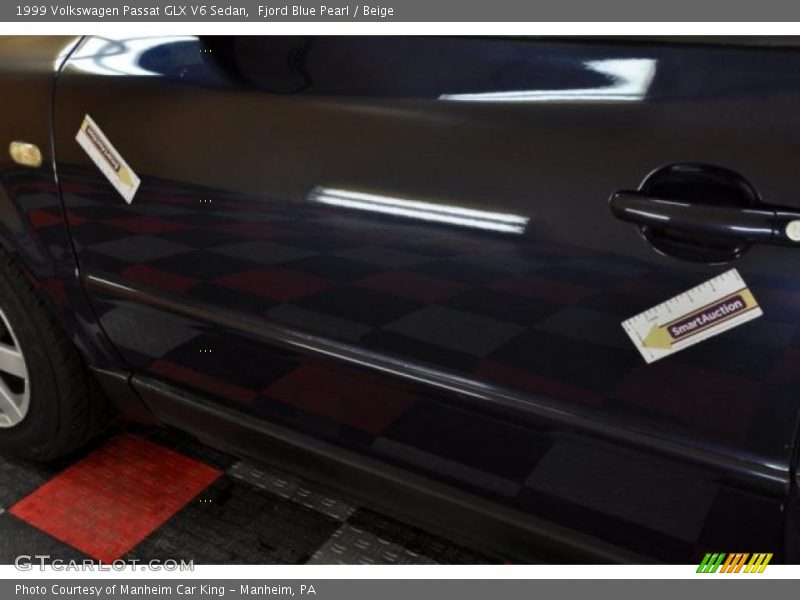 Fjord Blue Pearl / Beige 1999 Volkswagen Passat GLX V6 Sedan