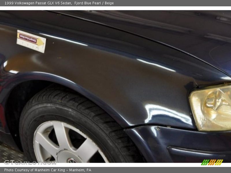 Fjord Blue Pearl / Beige 1999 Volkswagen Passat GLX V6 Sedan
