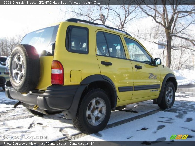 2002 Tracker ZR2 4WD Hard Top Yellow