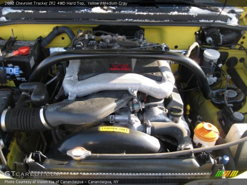  2002 Tracker ZR2 4WD Hard Top Engine - 2.5 Liter DOHC 24-Valve V6