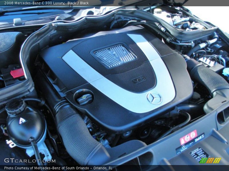 Black / Black 2008 Mercedes-Benz C 300 Luxury