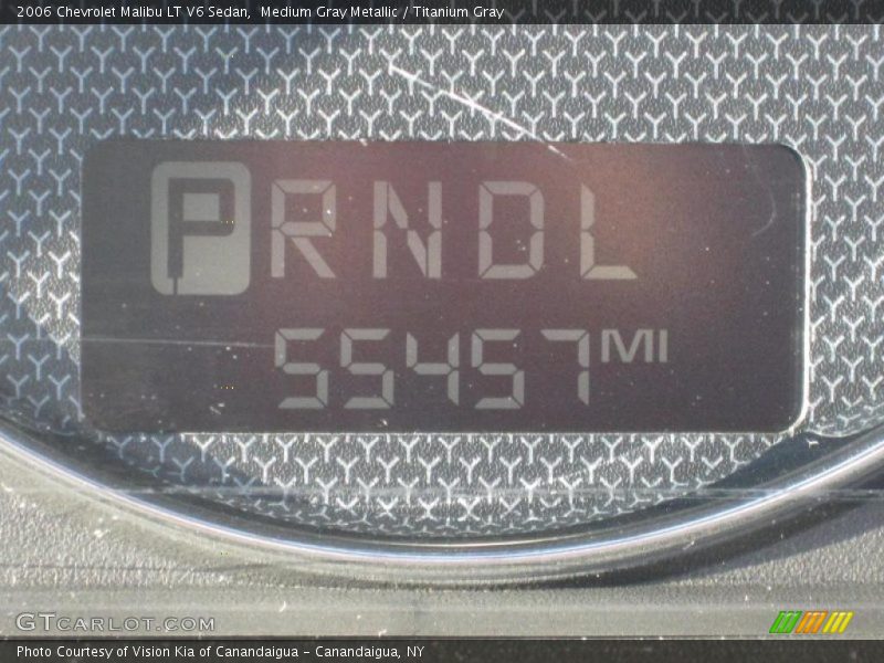 Medium Gray Metallic / Titanium Gray 2006 Chevrolet Malibu LT V6 Sedan