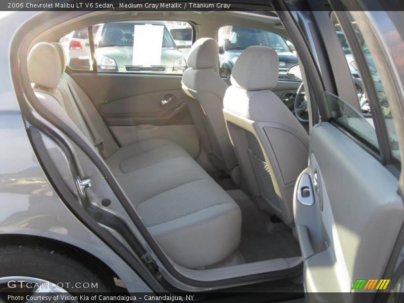 Medium Gray Metallic / Titanium Gray 2006 Chevrolet Malibu LT V6 Sedan