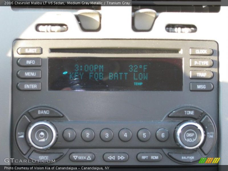 Medium Gray Metallic / Titanium Gray 2006 Chevrolet Malibu LT V6 Sedan