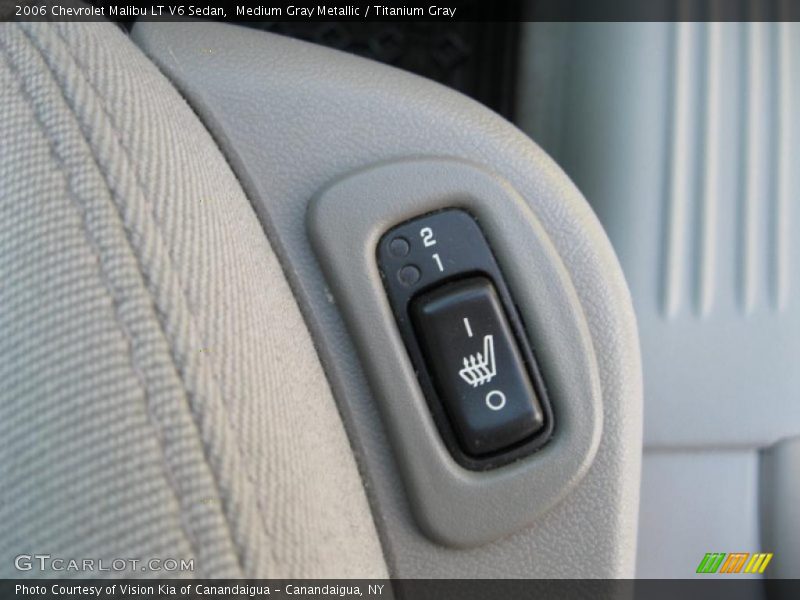 Medium Gray Metallic / Titanium Gray 2006 Chevrolet Malibu LT V6 Sedan