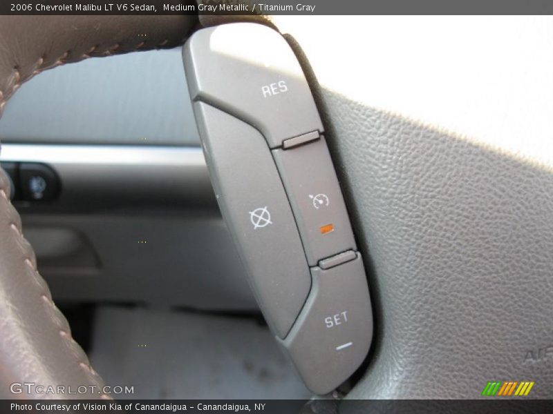 Medium Gray Metallic / Titanium Gray 2006 Chevrolet Malibu LT V6 Sedan