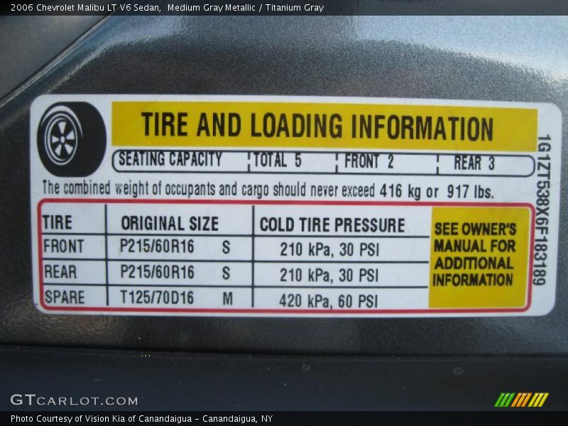 Medium Gray Metallic / Titanium Gray 2006 Chevrolet Malibu LT V6 Sedan