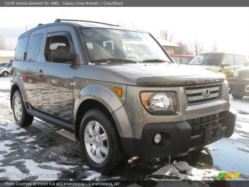 Galaxy Gray Metallic / Gray/Black 2008 Honda Element EX AWD