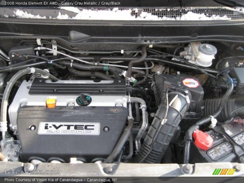 Galaxy Gray Metallic / Gray/Black 2008 Honda Element EX AWD