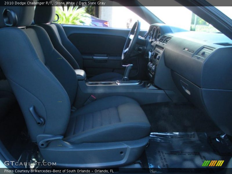 Stone White / Dark Slate Gray 2010 Dodge Challenger R/T