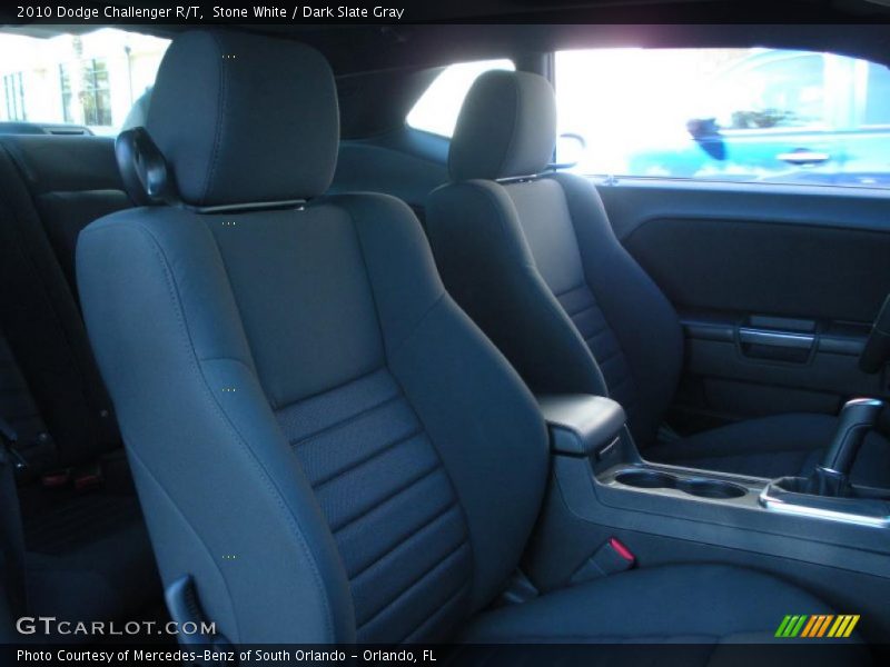 Stone White / Dark Slate Gray 2010 Dodge Challenger R/T