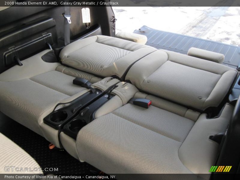 Galaxy Gray Metallic / Gray/Black 2008 Honda Element EX AWD