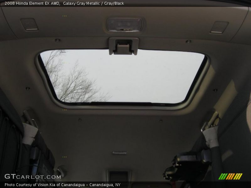 Galaxy Gray Metallic / Gray/Black 2008 Honda Element EX AWD