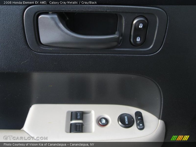 Galaxy Gray Metallic / Gray/Black 2008 Honda Element EX AWD