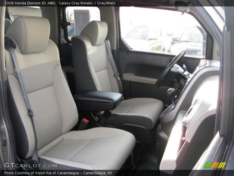 Galaxy Gray Metallic / Gray/Black 2008 Honda Element EX AWD