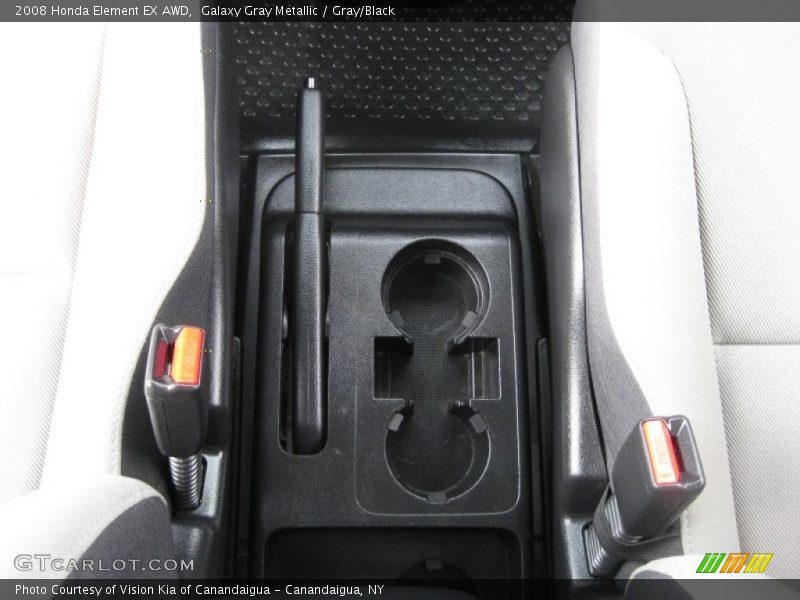 Galaxy Gray Metallic / Gray/Black 2008 Honda Element EX AWD