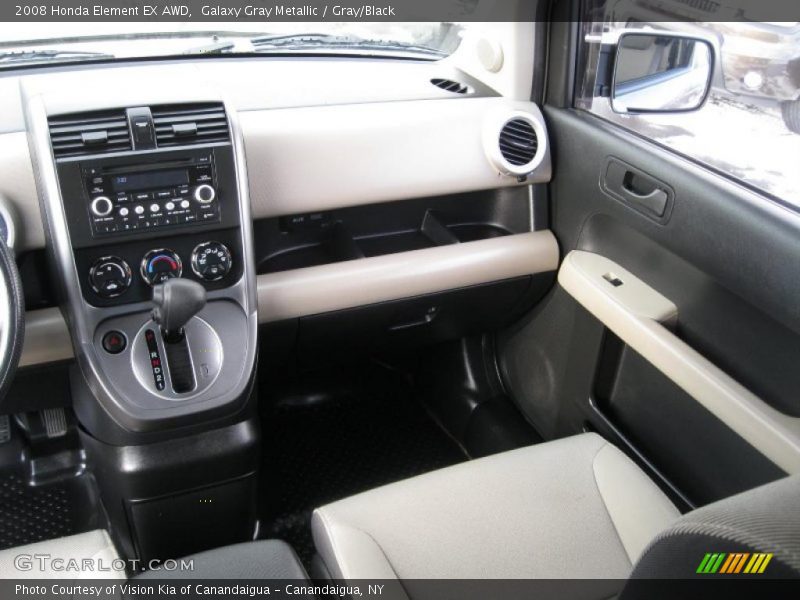 Galaxy Gray Metallic / Gray/Black 2008 Honda Element EX AWD
