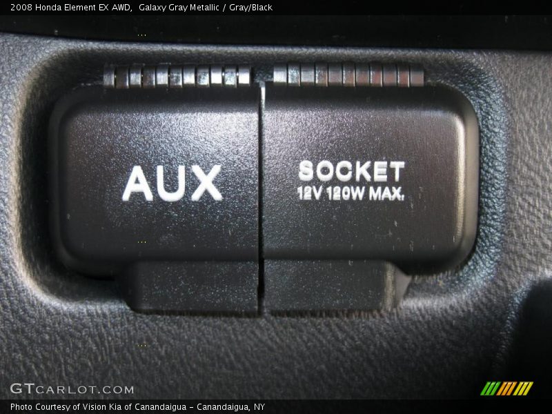 Galaxy Gray Metallic / Gray/Black 2008 Honda Element EX AWD