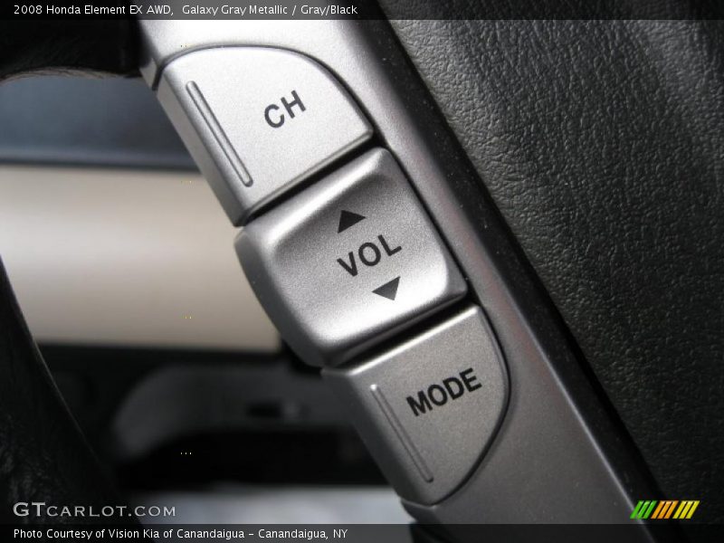 Galaxy Gray Metallic / Gray/Black 2008 Honda Element EX AWD