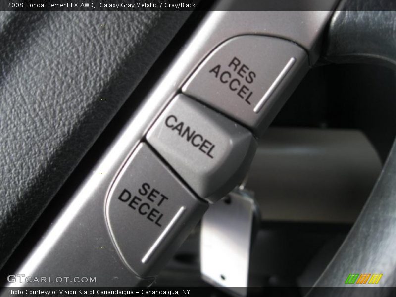Galaxy Gray Metallic / Gray/Black 2008 Honda Element EX AWD
