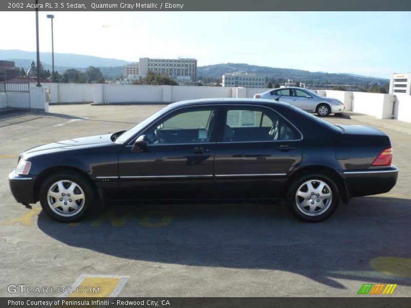 Quantum Gray Metallic / Ebony 2002 Acura RL 3.5 Sedan