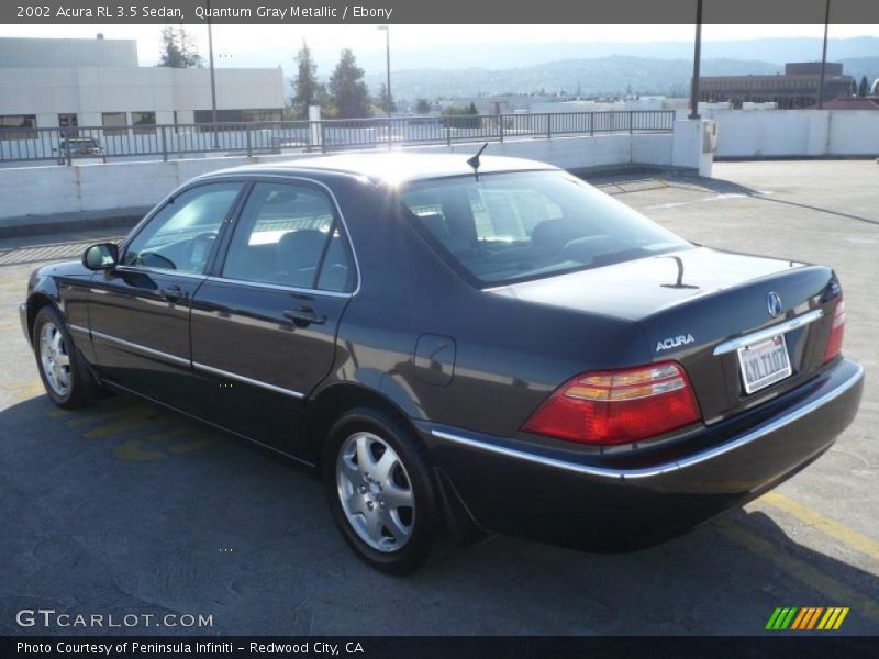 Quantum Gray Metallic / Ebony 2002 Acura RL 3.5 Sedan