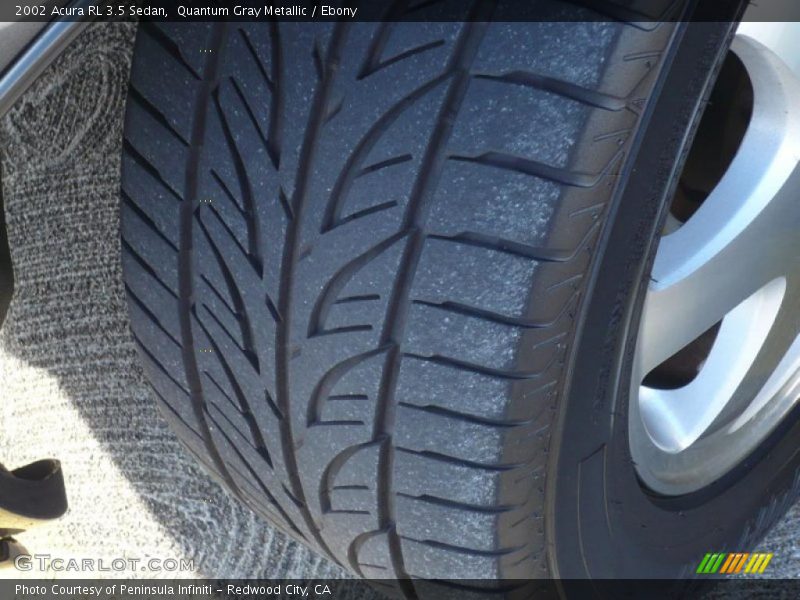 Quantum Gray Metallic / Ebony 2002 Acura RL 3.5 Sedan