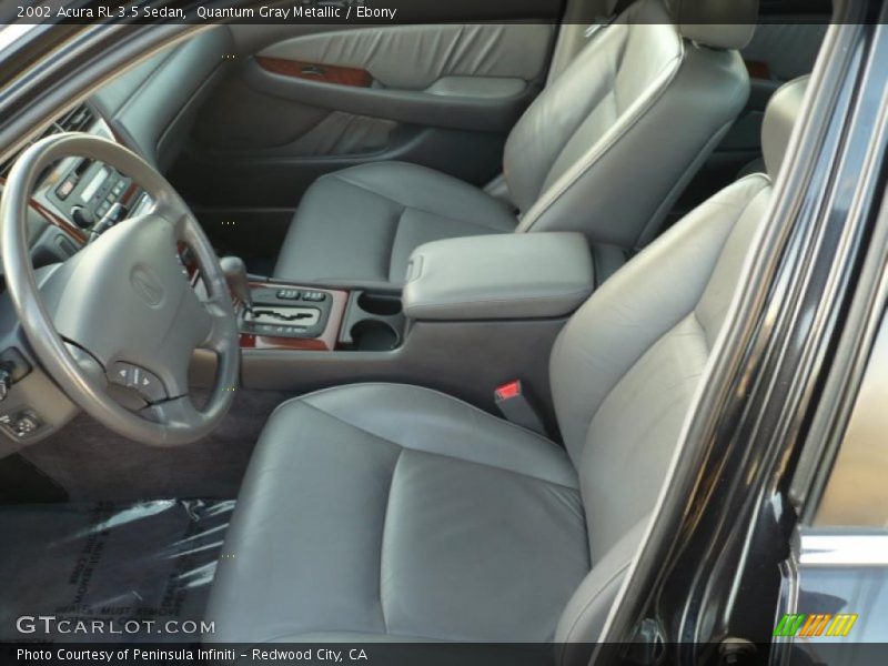  2002 RL 3.5 Sedan Ebony Interior