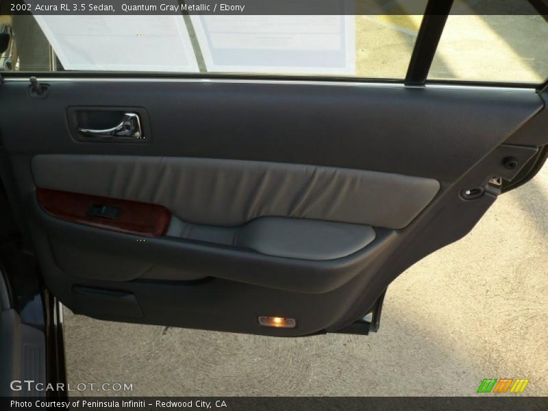 Quantum Gray Metallic / Ebony 2002 Acura RL 3.5 Sedan
