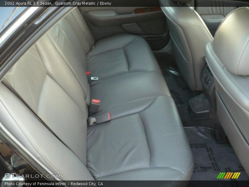  2002 RL 3.5 Sedan Ebony Interior