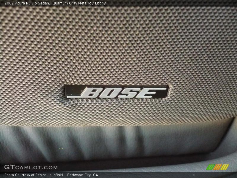 Quantum Gray Metallic / Ebony 2002 Acura RL 3.5 Sedan