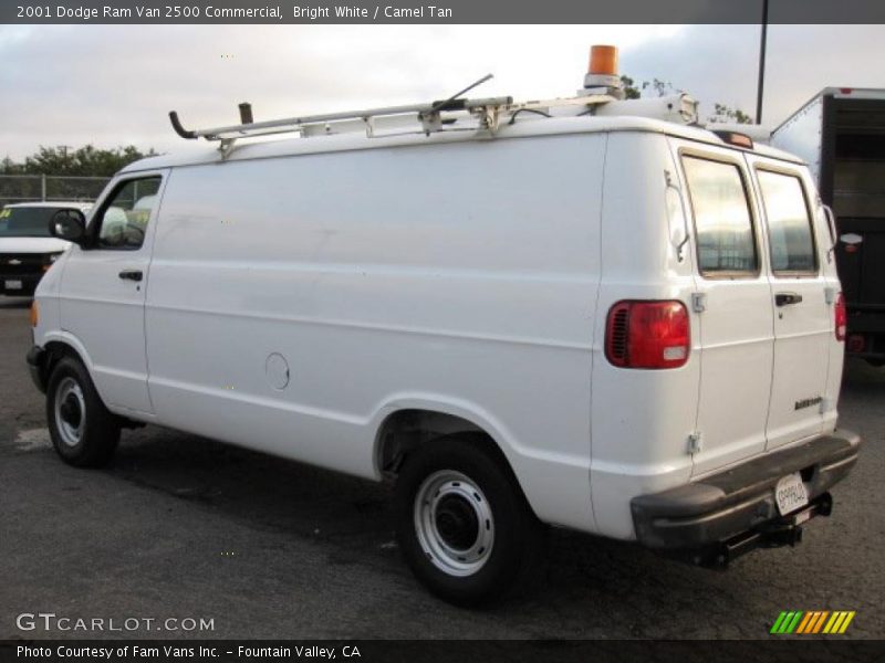  2001 Ram Van 2500 Commercial Bright White