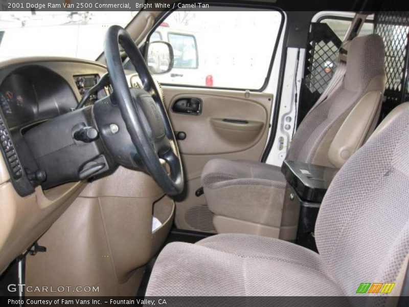  2001 Ram Van 2500 Commercial Camel Tan Interior