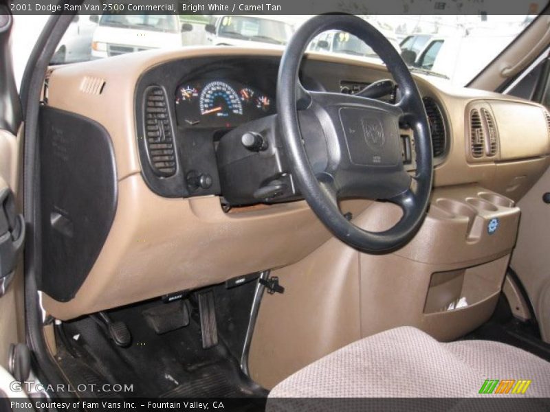 Dashboard of 2001 Ram Van 2500 Commercial