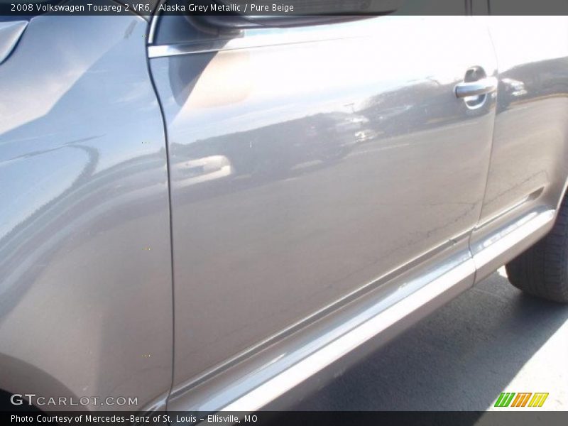 Alaska Grey Metallic / Pure Beige 2008 Volkswagen Touareg 2 VR6