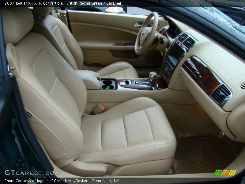  2007 XK XKR Convertible Caramel Interior