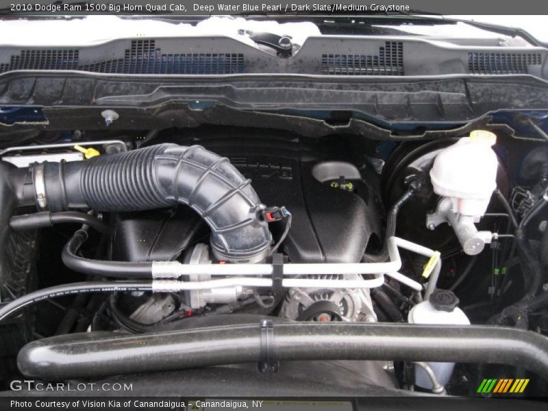 Deep Water Blue Pearl / Dark Slate/Medium Graystone 2010 Dodge Ram 1500 Big Horn Quad Cab