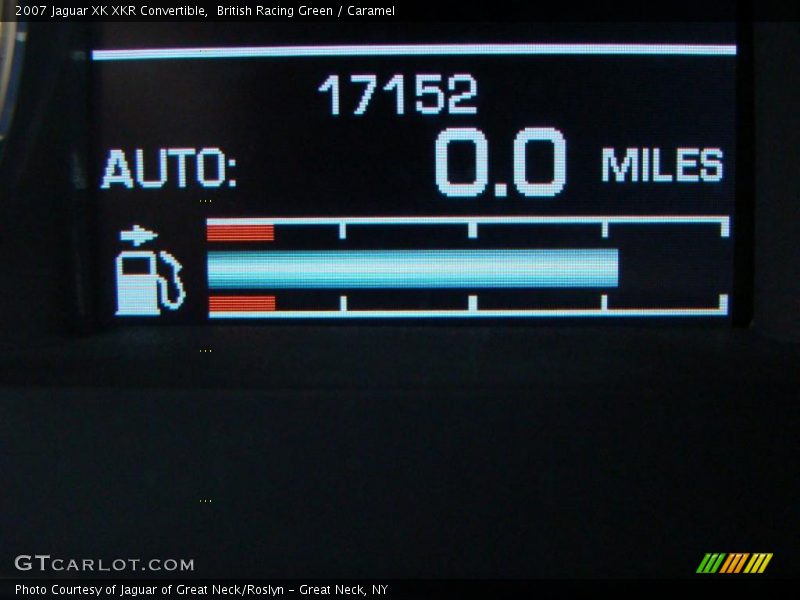 British Racing Green / Caramel 2007 Jaguar XK XKR Convertible