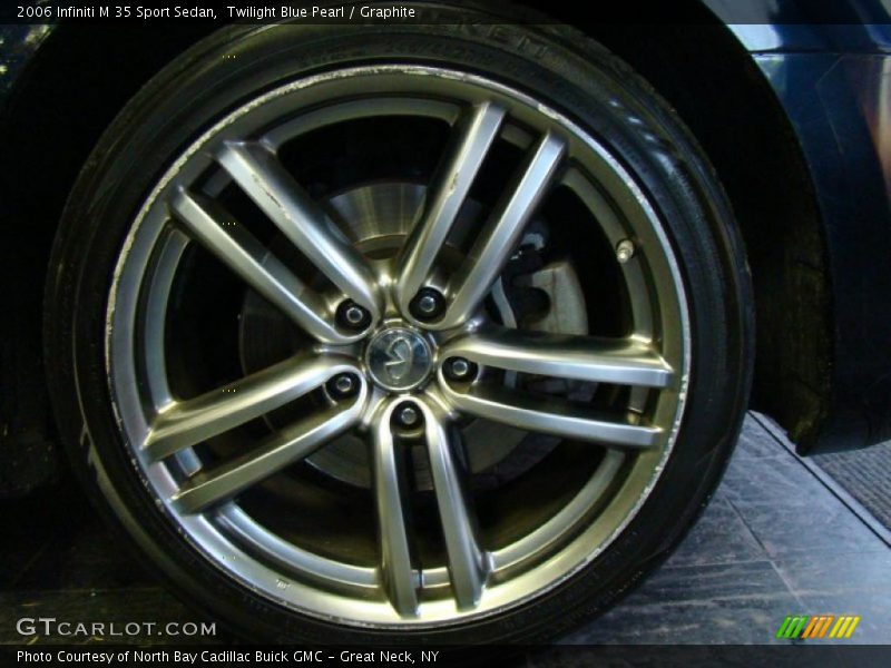 Twilight Blue Pearl / Graphite 2006 Infiniti M 35 Sport Sedan