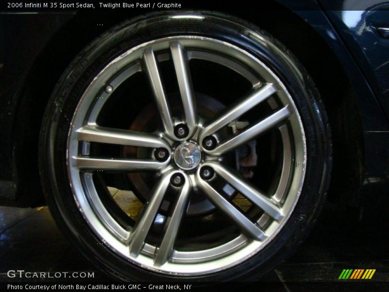 Twilight Blue Pearl / Graphite 2006 Infiniti M 35 Sport Sedan